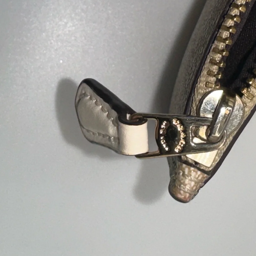 Coach Signature Key Holder / Change Wallet – Used Condition